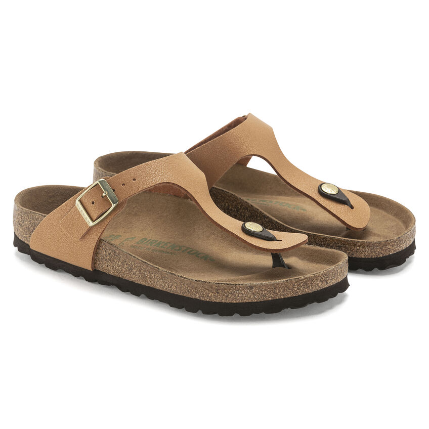 Birkenstock Gizeh Vegan Birkibuc Pecan